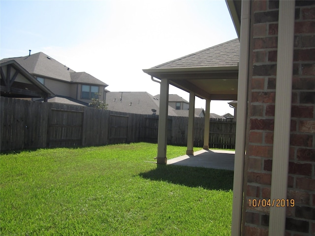 11030 Jacob Crossing Dr, Richmond, TX 77406 - view of yard with a patio area