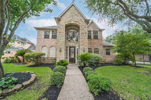 13331 Brentonwood Ln, Houston, TX 77077 - view of front facade with brick siding