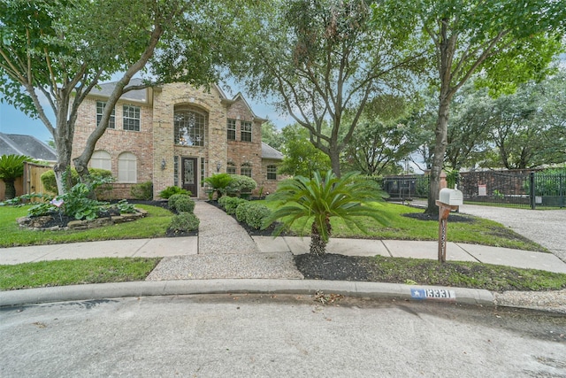 13331 Brentonwood Ln, Houston, TX 77077 - view of front of property with brick siding