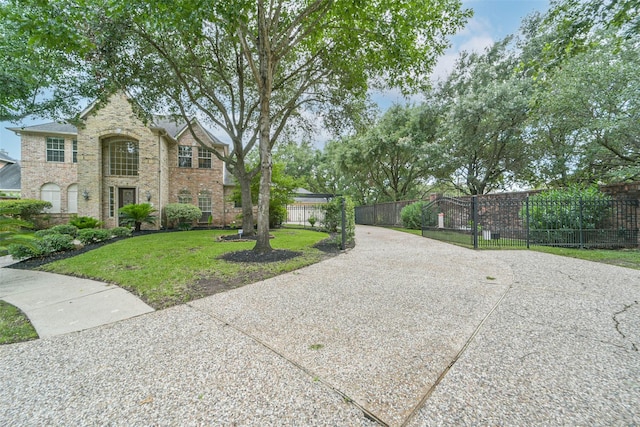13331 Brentonwood Ln, Houston, TX 77077 - view of property exterior with stone siding and brick siding