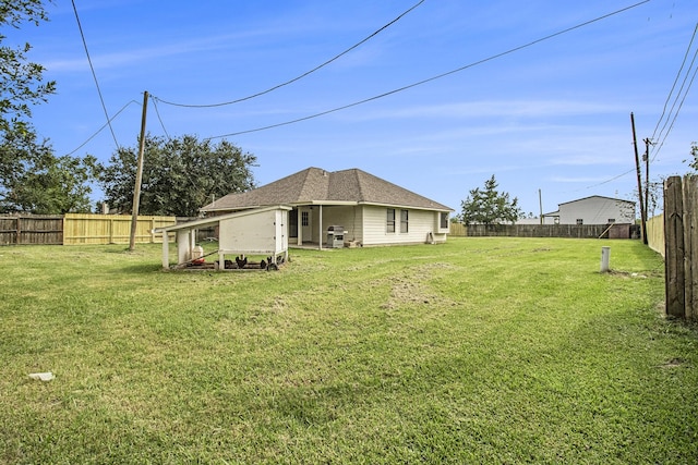 19198 County Road 669e, Alvin, TX 77511 - view of yard