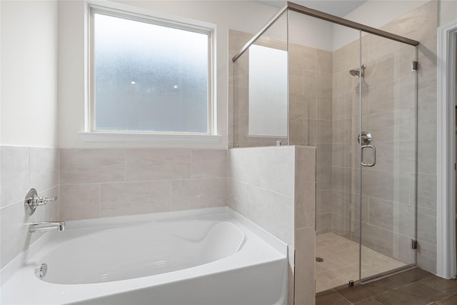 21531 Cypress Trellis Dr, Cypress, TX 77433 - full bath featuring a bath and a stall shower