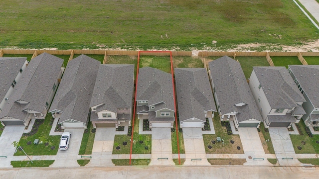 21531 Cypress Trellis Dr, Cypress, TX 77433 - aerial perspective of suburban area with property parcel outlined