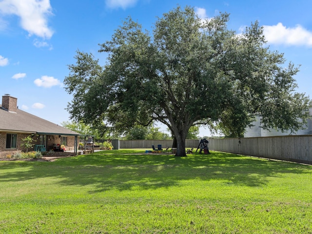 563 12th St, Bay City, TX 77414 - view of fenced backyard