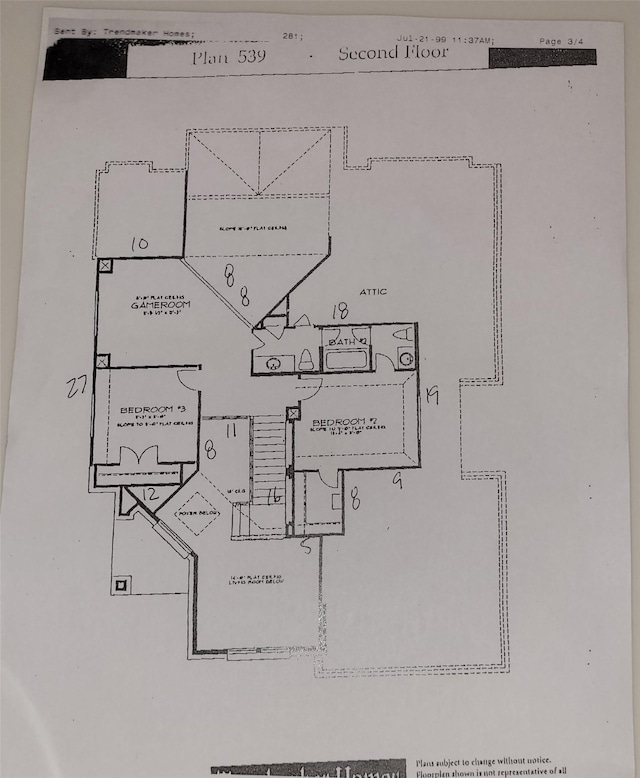 5810 Brook Bend Dr, Sugar Land, TX 77479 - view of room layout
