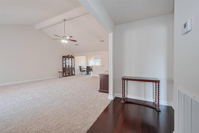 13207 Robinglen Dr, Houston, TX 77083 - corridor with baseboards, wood finished floors, and carpet flooring
