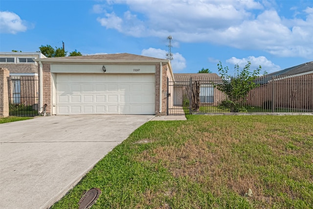 13207 Robinglen Dr, Houston, TX 77083 - view of front of house with brick siding, driveway, and a garage