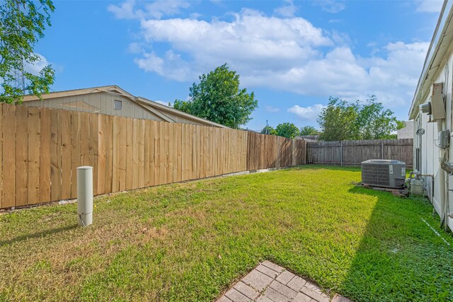 13207 Robinglen Dr, Houston, TX 77083 - view of yard with central air condition unit