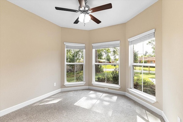 6510 Arabella, Houston, TX 77091 - empty room featuring plenty of natural light, light colored carpet, and baseboards
