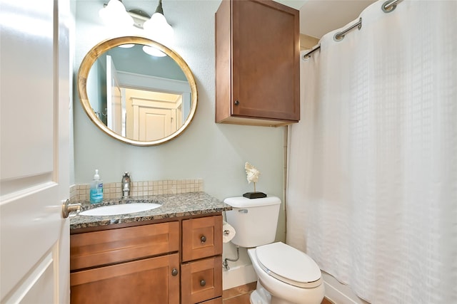 27020 Estuary Dr Unit 302, Galveston, TX 77554 - full bath with vanity, toilet, and curtained shower