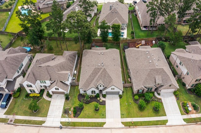 17460 Chestnut Cove Dr, Conroe, TX 77302 - aerial view of residential area