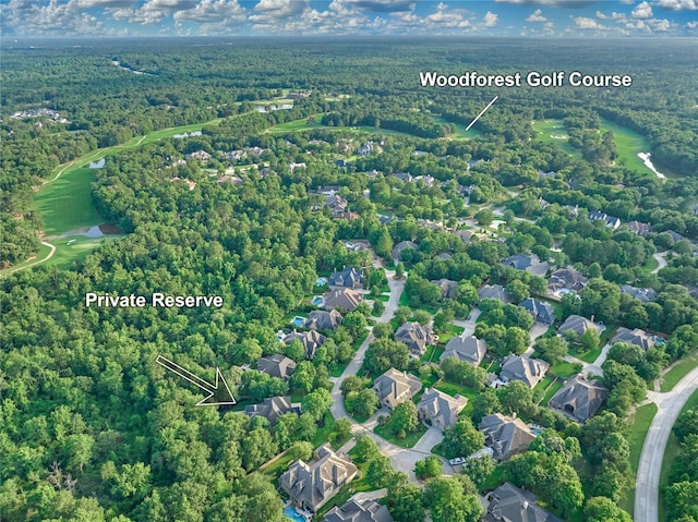 130 Playmoor Pl, Montgomery, TX 77316 - bird's eye view of a forest