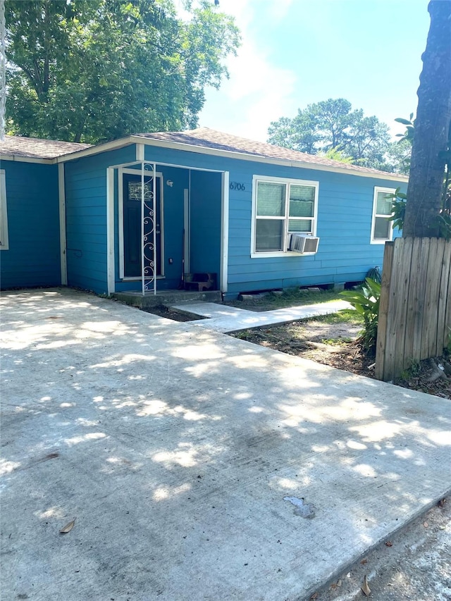 6706 Tippett St, Houston, TX 77091 - back of house with cooling unit