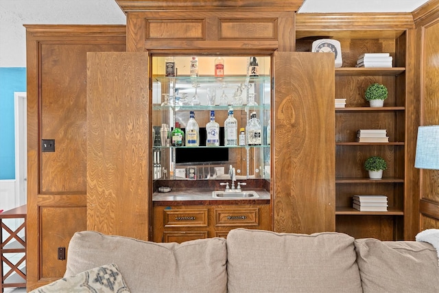 819 Maranon Ln, Houston, TX 77090 - view of indoor wet bar