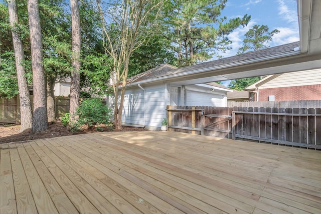 19 Long Springs Pl, The Woodlands, TX 77382 - view of wooden deck