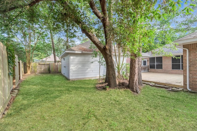 19 Long Springs Pl, The Woodlands, TX 77382 - view of yard featuring a patio