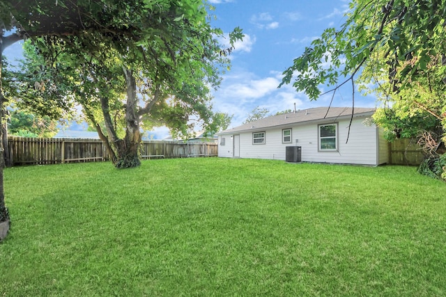 3030 Dacca Dr, Houston, TX 77051 - view of yard with cooling unit