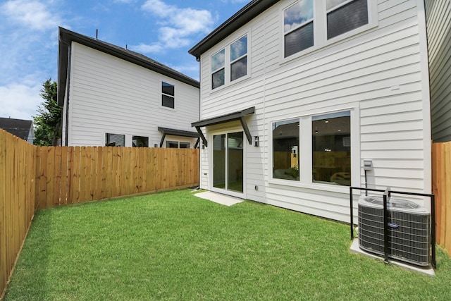 4602 Bristol St, Houston, TX 77009 - rear view of house with central air condition unit