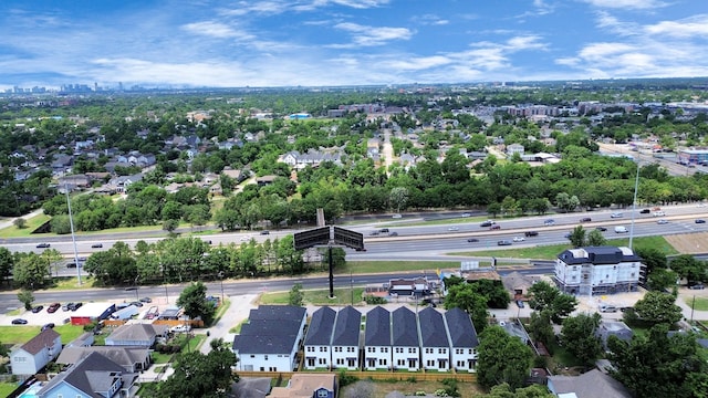 4602 Bristol St, Houston, TX 77009 - bird's eye view
