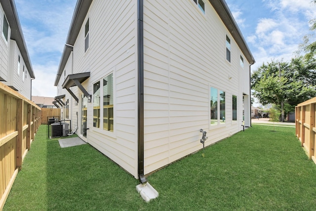 103 Frawley St, Houston, TX 77009 - view of property exterior featuring central AC unit