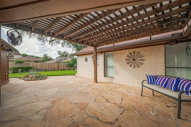 334 Swords Bnd, Stafford, TX 77477 - view of patio / terrace featuring a pergola