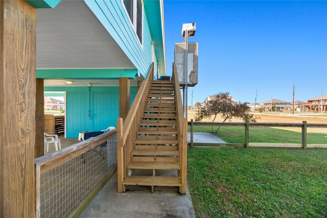 117 S Verdia Dr, Crystal Beach, TX 77650 - view of staircase
