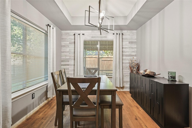 739 Apple Blossom Dr, Pearland, TX 77584 - dining space with a chandelier, light wood-style flooring, and healthy amount of natural light