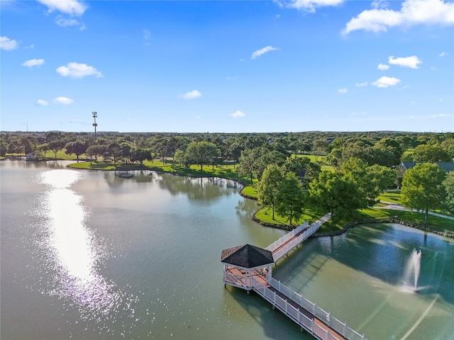 739 Apple Blossom Dr, Pearland, TX 77584 - drone / aerial view of a nearby body of water