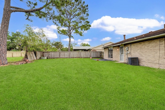 4919 Prairie Ridge Rd, Houston, TX 77053 - view of yard with central air condition unit