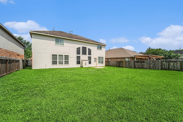 13707 Kingston River Ln, Houston, TX 77044 - view of rear view of house