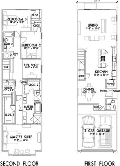 406 Welch St, Houston, TX 77006 - home floor plan