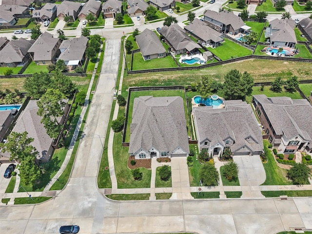 13303 Itasca Pine Dr, Humble, TX 77346 - aerial view of property and surrounding area featuring nearby suburban area and a pool