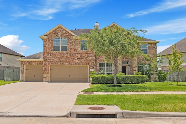 2131 Cranbrook Ridge Ln, Sugar Land, TX 77479 - traditional-style house with brick siding and driveway