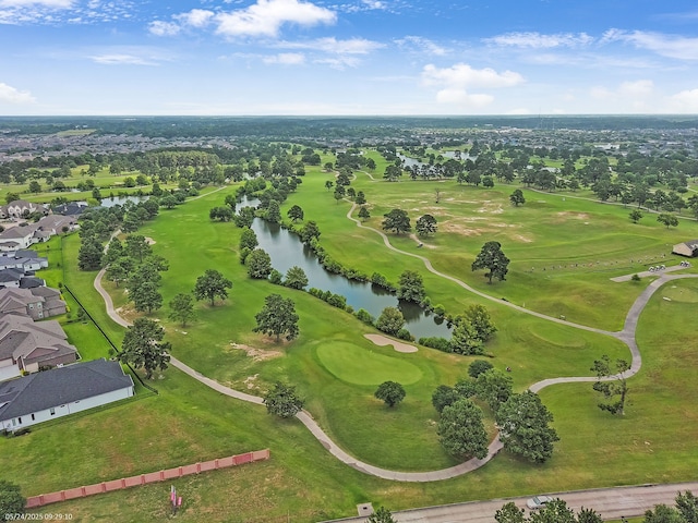 18610 Fairmont Springs Ct, Cypress, TX 77429 - aerial view of property and surrounding area with a nearby body of water, a golf club, and nearby suburban area