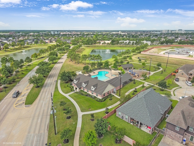 18610 Fairmont Springs Ct, Cypress, TX 77429 - view of property location featuring a nearby body of water and a pool