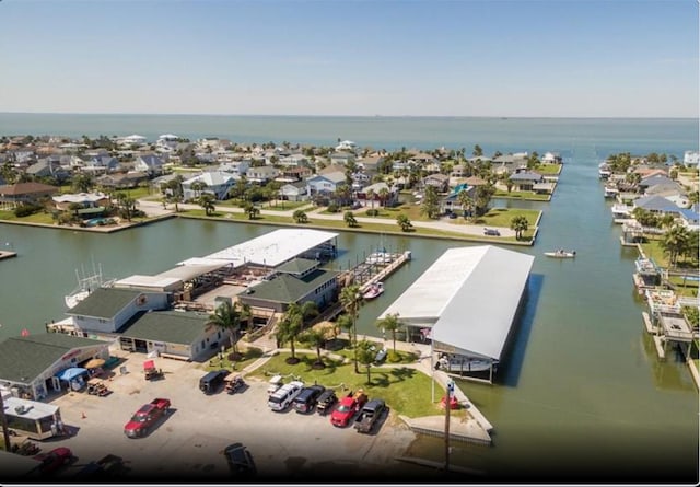 4126 Fort Bend Dr, Galveston, TX 77554 - aerial perspective of suburban area with a nearby body of water