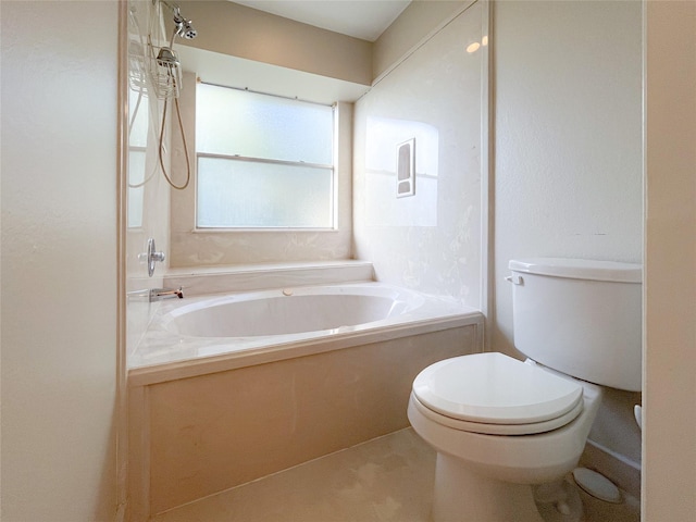 6619 Stonechase, Houston, TX 77084 - bathroom with a garden tub and toilet