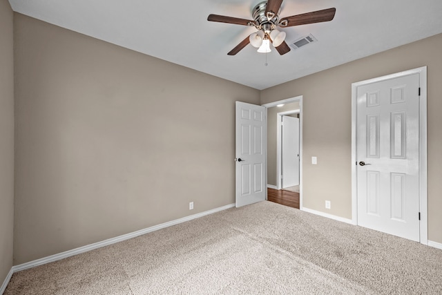 4322 Shady Springs Dr, Pasadena, TX 77586 - unfurnished bedroom featuring carpet, baseboards, and a ceiling fan