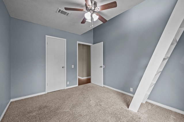 4322 Shady Springs Dr, Pasadena, TX 77586 - unfurnished bedroom featuring carpet floors, baseboards, and a ceiling fan