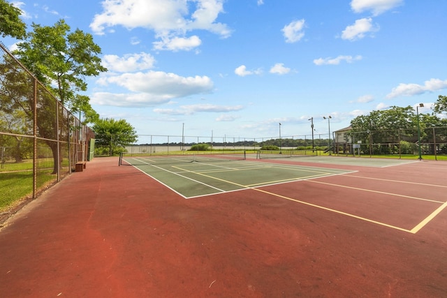 4322 Shady Springs Dr, Pasadena, TX 77586 - view of tennis court