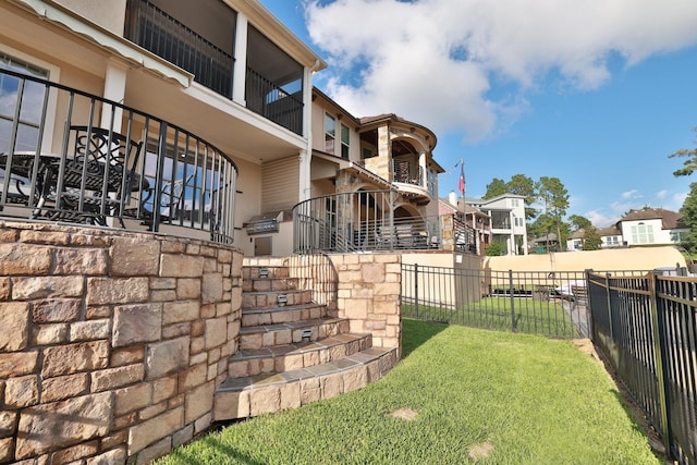 12336 Pebble View Dr, Conroe, TX 77304 - view of yard