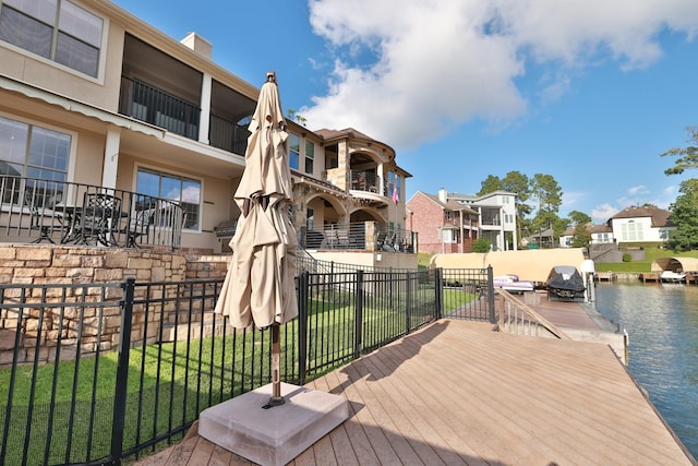 12336 Pebble View Dr, Conroe, TX 77304 - dock with a water view