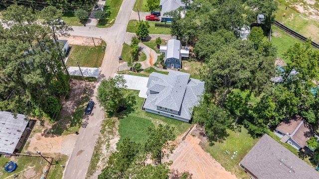 15608 Navajo Trl, Willis, TX 77378 - aerial view of property and surrounding area