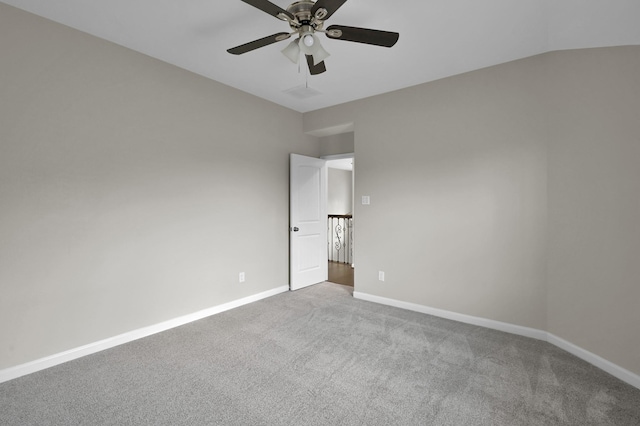 30507 Woodson Trace Dr, Spring, TX 77386 - unfurnished bedroom with carpet floors, baseboards, and a ceiling fan