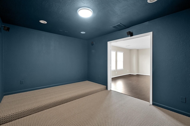 30507 Woodson Trace Dr, Spring, TX 77386 - spare room featuring carpet, baseboards, and recessed lighting