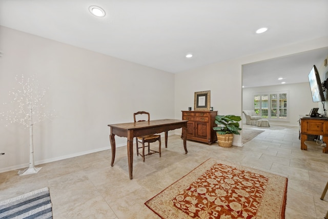 5859 Doliver Dr Unit 14, Houston, TX 77057 - office space featuring recessed lighting and light tile patterned floors