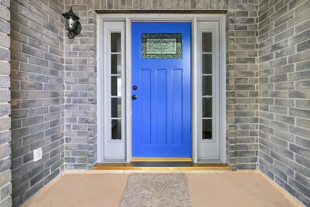 2918 Linda Dr, Pearland, TX 77584 - property entrance featuring brick siding