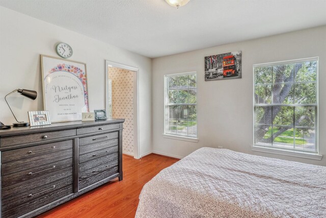 23207 Greenrush Dr, Katy, TX 77494 - bedroom featuring light wood-style flooring and baseboards