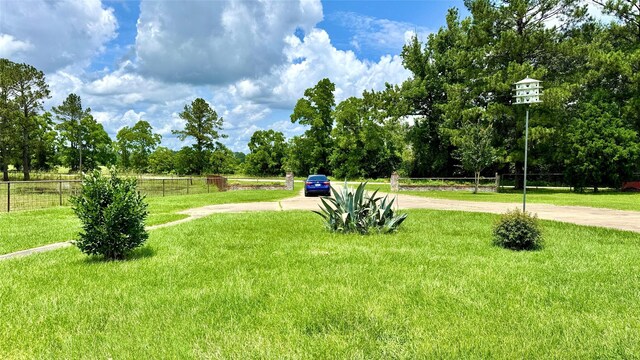430 Hooks Rd, Livingston, TX 77351 - view of home's community with driveway and view of wooded area