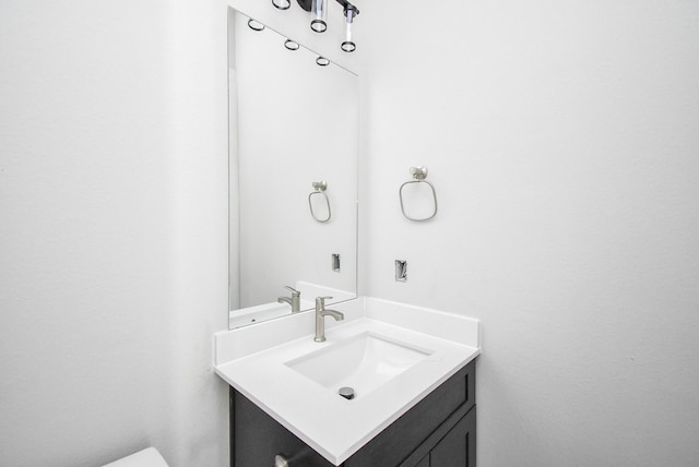 208 Silverleaf Rd, Sweeny, TX 77480 - half bathroom with vanity and toilet